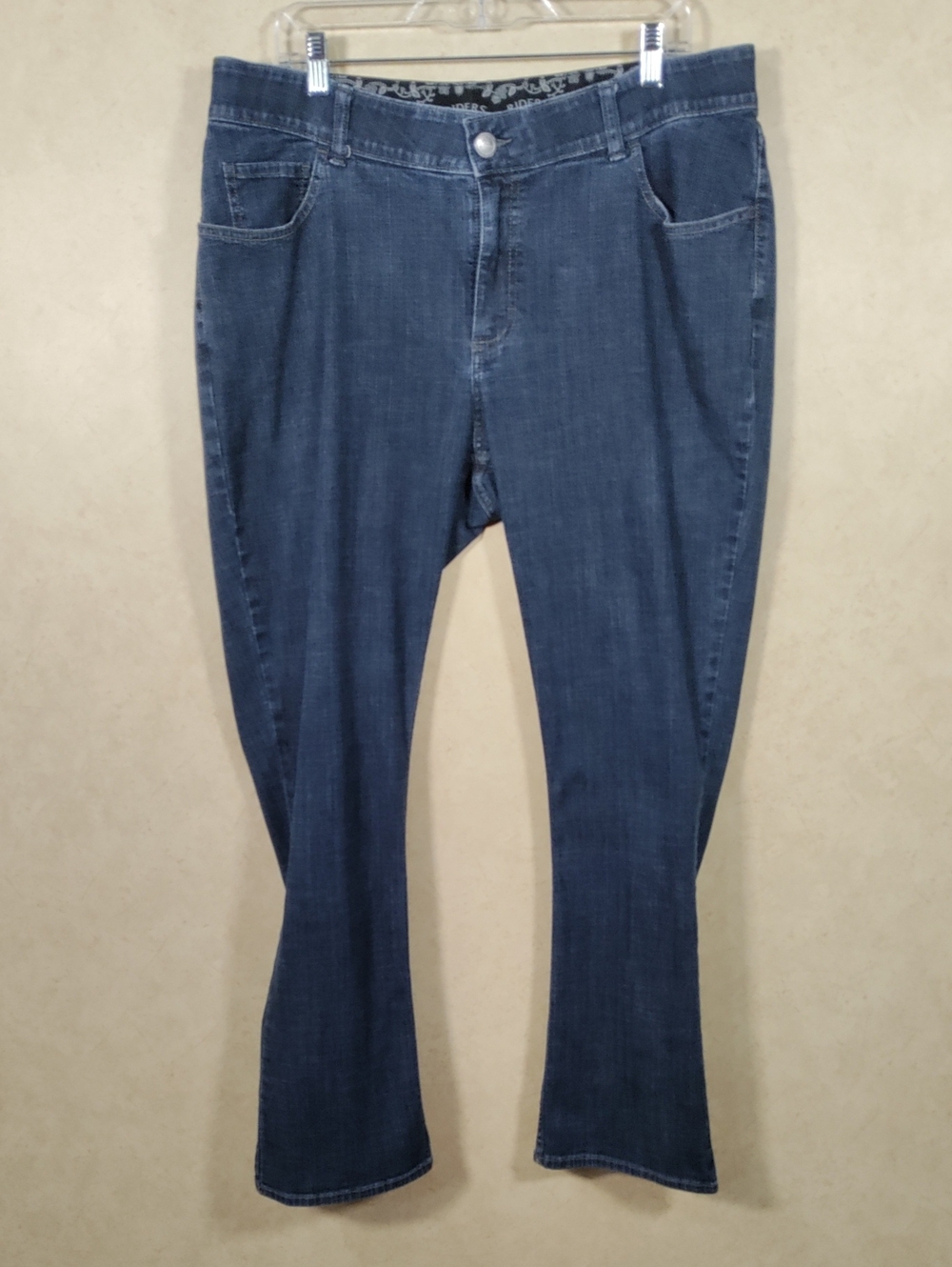 I192 Riders By Lee Mid-rise Comfort Waistband Bootcut Jeans 16